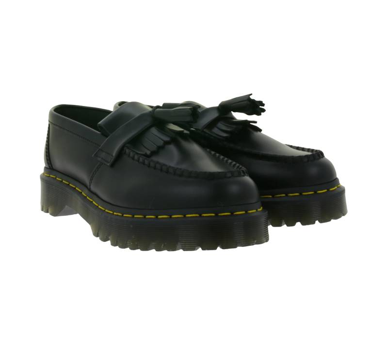 Dr. Martens Adrian Bex Damen Echtleder-Schuhe Schlupf-Schuhe mit Quasten-Details Sohle Loafer-Schuhe Halbschuhe 26957001 Schwarz von Dr. Martens