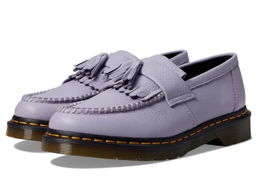 Dr. Martens Adrian Virginia Damen-Slipper aus Leder, mit Quasten, flach, Lavendel, 38 EU von Dr. Martens