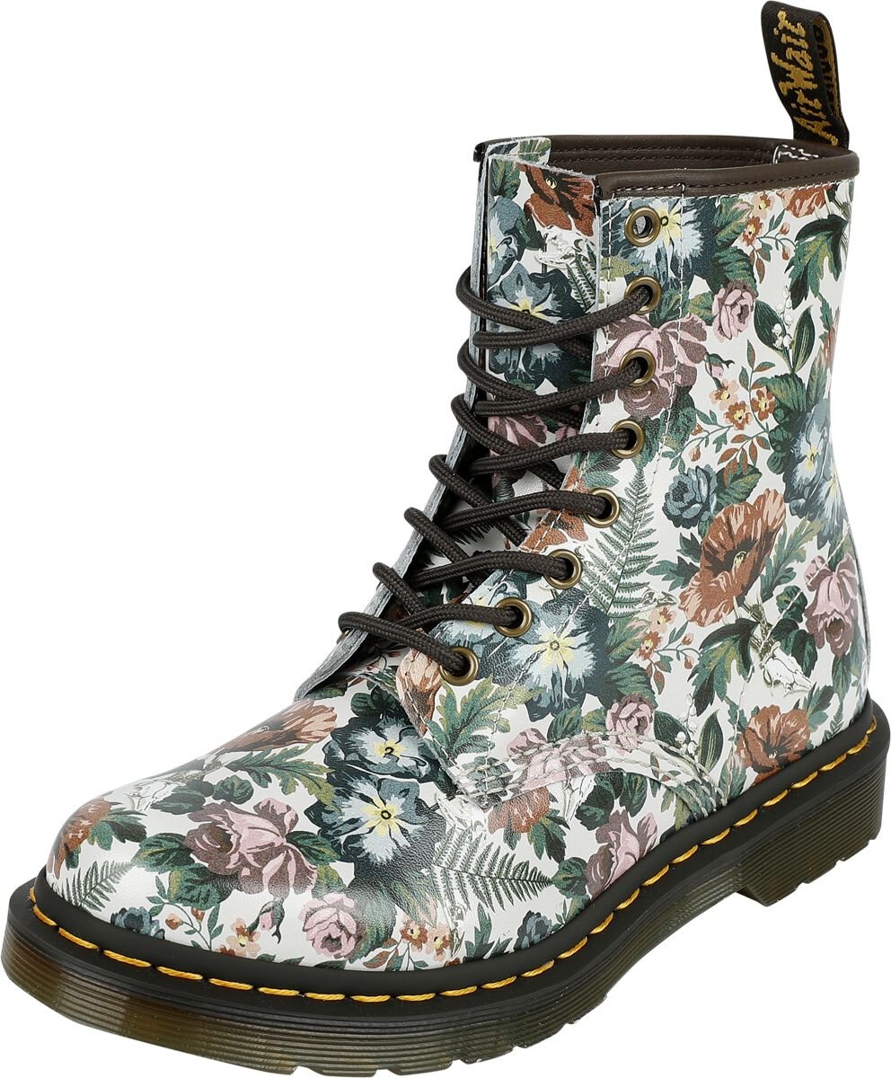 Dr. Martens Bikerboot - 1460 - English Garden Print Backhand - EU36 bis EU41 - für Damen - Größe EU37 - multicolor von Dr. Martens