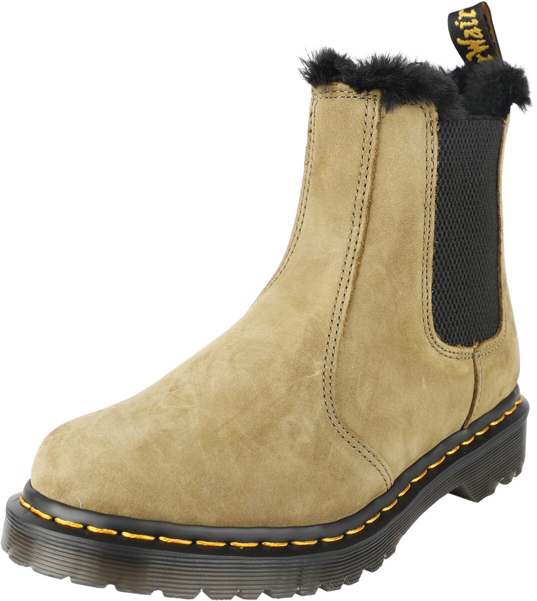 Dr. Martens Boot - 2976 Leonore - Dms Olive Buffbuck - EU36 bis EU39 - für Damen - Größe EU38 - oliv von Dr. Martens