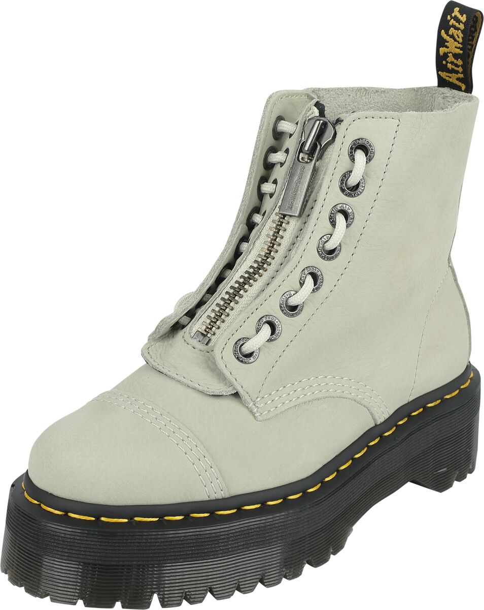 Dr. Martens Boot - Sinclair - Smoked Mint Tumbled - EU36 bis EU41 - für Damen - Größe EU38 - weiß von Dr. Martens