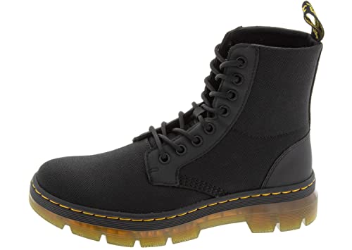 Dr. Martens COMBS Cordura/Rubbery BLACK, Unisex-Erwachsene Stiefel, Schwarz (black), 36 EU von Dr. Martens