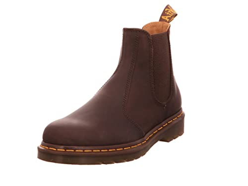 Dr. Martens Unisex 2976 YS Amphibians, Dark Brown Crazy Horse, 40 EU von Dr. Martens