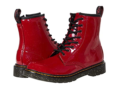 Dr. Martens DELANEY Softy T Unisex-Kinder Bootsschuhe, Rot, 32 von Dr. Martens