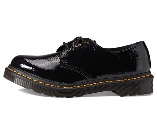 Dr. Martens Damen 1461 Oxford, Black Distressed Patent, 39 EU von Dr. Martens