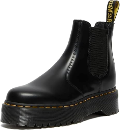 Dr. Martens Damen 2976 Polished Smooth Chelsea boots, Schwarz, 39 EU von Dr. Martens