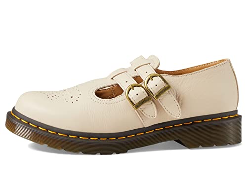 DR. MARTENS Damen 8065 Mary Jane Amphibians, Parchment Beige Virginia, 37 EU von Dr. Martens