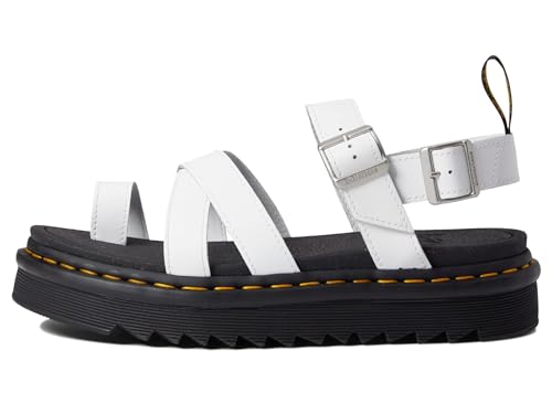 DR. MARTENS Damen Avry Sandals, White Hydro, 39 EU von Dr. Martens