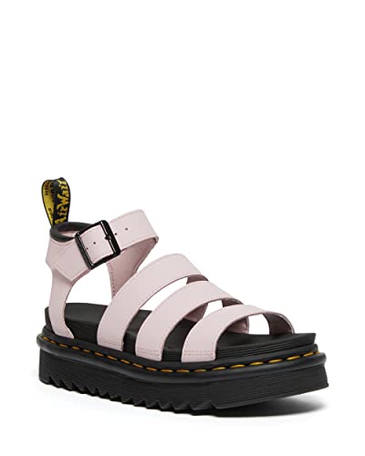 Dr. Martens Damen Blaire Sandale, Hydro-Leder in Kreide-Rosa, 38 EU von Dr. Martens