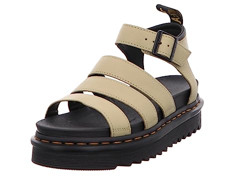 DR. MARTENS Damen Blaire Sandals, Pale Olive Pisa, 38 EU von Dr. Martens