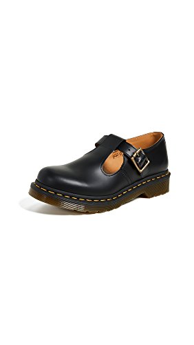 Dr. Martens Damen Dr. Martens half shoes, Black Smooth, 40 EU von Dr. Martens