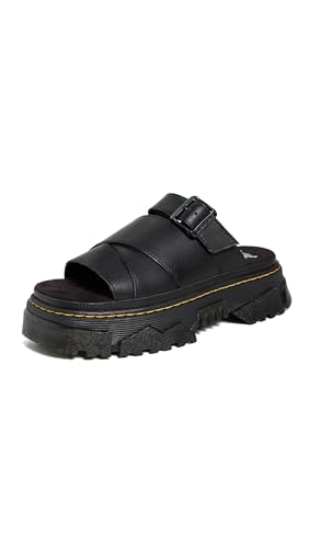 Dr. Martens Damen Mattison Slide Black Athena, Schwarz, 37 EU von Dr. Martens