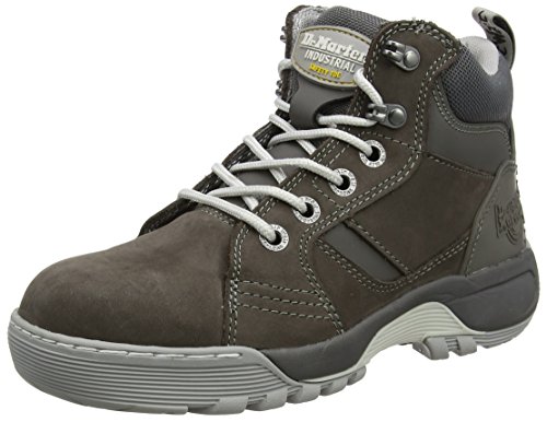 Dr. Martens Damen Opal Steel Toe Sicherheitsschuhe, Grau (Dark Gull Grey 030), 41 EU von Dr. Martens