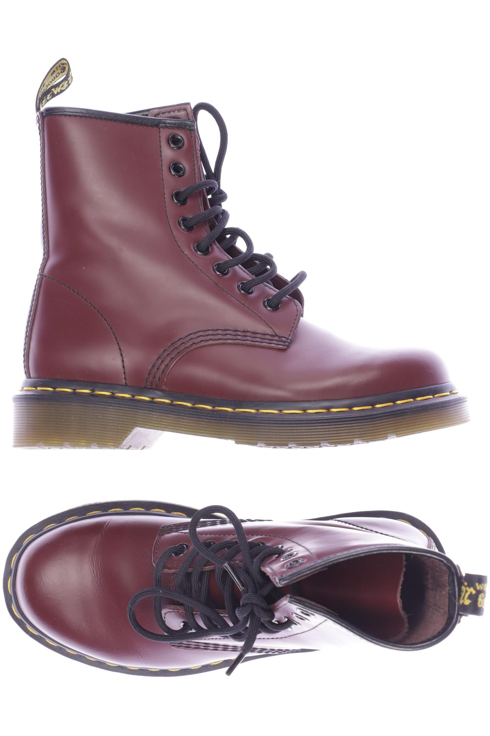 Dr. Martens Damen Stiefelette, rot von Dr. Martens