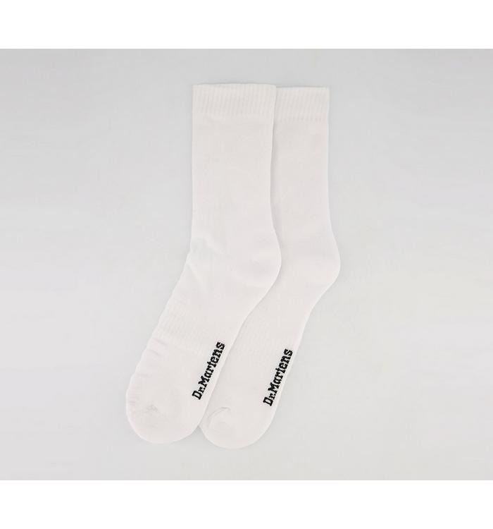 Dr. Martens Double Doc Socks WHITE,White von Dr. Martens