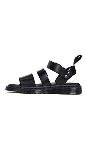 Dr. Martens Herren Gryphon Brando Black Römersandalen, Schwarz, 43 EU von Dr. Martens