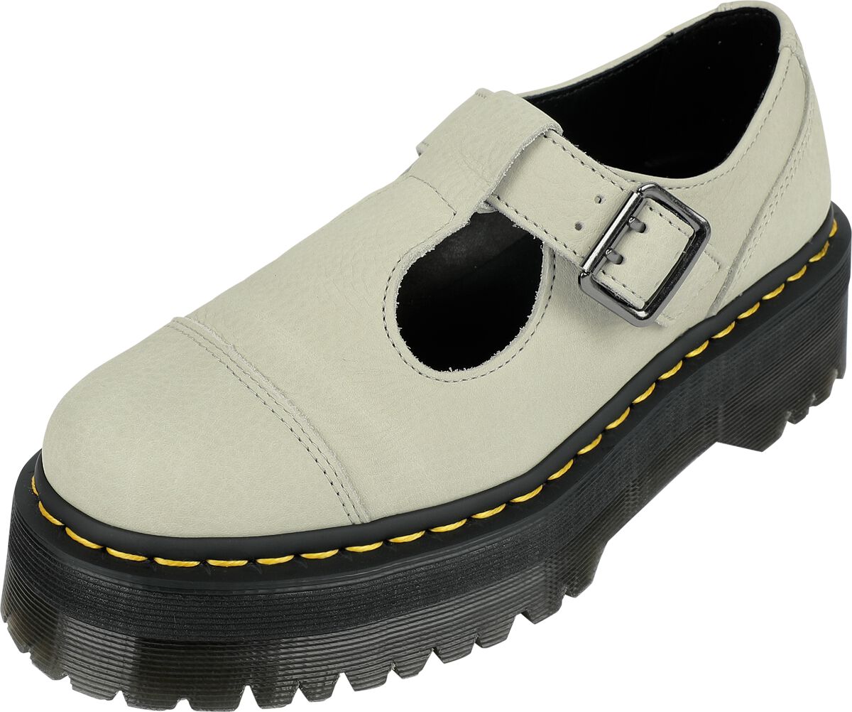 Dr. Martens Halbschuh - Bethan - Smoked Mint Tumbled - EU36 bis EU41 - für Damen - Größe EU37 - weiß von Dr. Martens