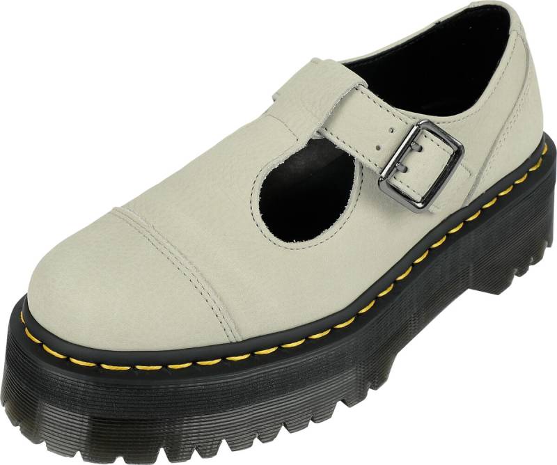 Dr. Martens Halbschuh - Bethan - Smoked Mint Tumbled - EU40 - für Damen - Größe EU40 - weiß von Dr. Martens