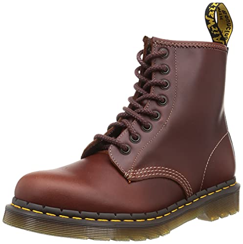 Dr. Martens Herren 1460 Amphibians, Brown Abruzzo Wp & Black Abruzzo Wp, 39 EU von Dr. Martens