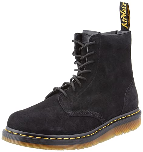 Dr. Martens Herren Berman E H Mb Amphibians, Black E.H Suede, 44 EU von Dr. Martens