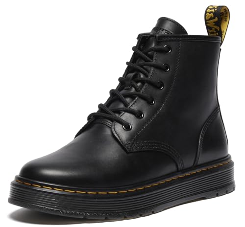 Dr. Martens Herren Brookline Chukka Black Lusso Platform, Schwarz, 45 EU von Dr. Martens