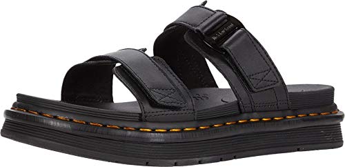 Dr. Martens Herren Slides, Black, 46 EU von Dr. Martens