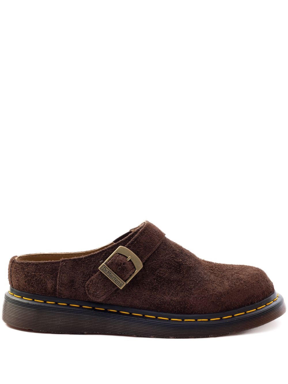 Dr. Martens Isham Desert Oasis Mules aus Wildleder - Braun von Dr. Martens