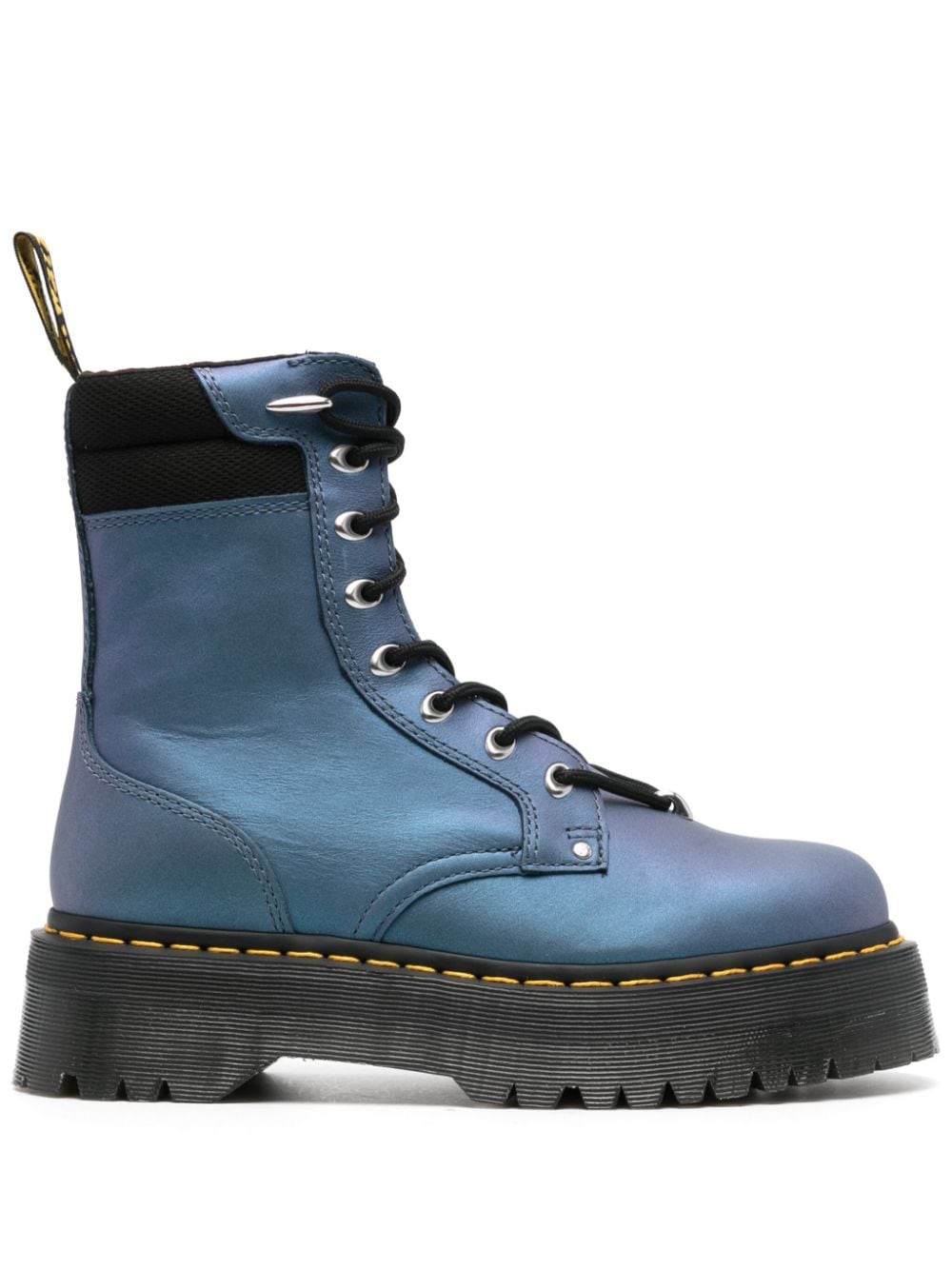 Dr. Martens Jadon II Plateau-Stiefel - Blau von Dr. Martens