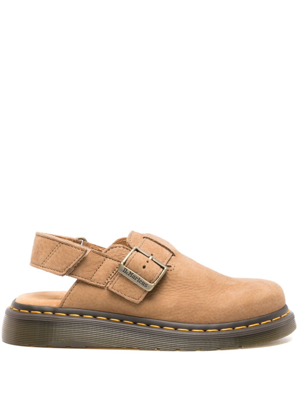 Dr. Martens Jorge II Nubuk-Mules - Nude von Dr. Martens