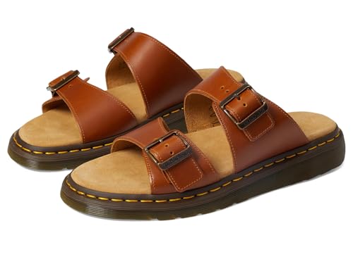 Dr. Martens Josef Slide Sandalen für Erwachsene, unisex, Black Analine, 6 Women/5 Men von Dr. Martens