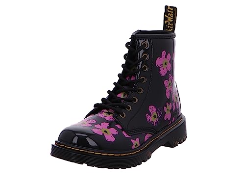 Dr. Martens Mädchen 1460 (Kleines Kind/Großes Kind), Schwarz, 4 Big Kid von Dr. Martens