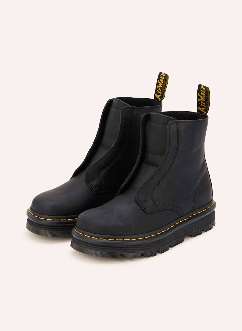 Dr. Martens Plateau-Boots Zebzag Laceless schwarz von Dr. Martens