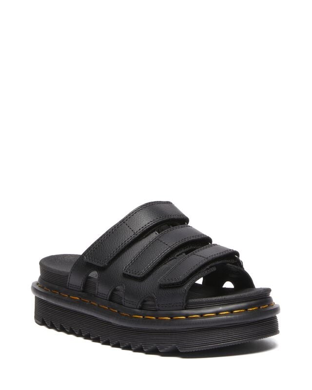 Dr. Martens Raine Slide Black Athena Sandale schwarz in EU36 von Dr. Martens