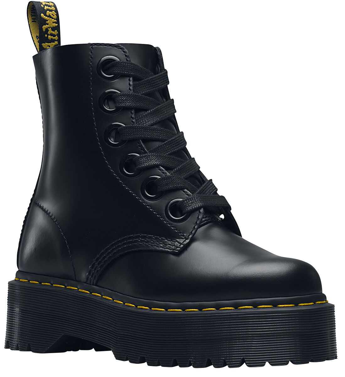 Dr. Martens - Rockabilly Boot - Molly Buttero - EU36 bis EU43 - für Damen - Größe EU43 - schwarz von Dr. Martens