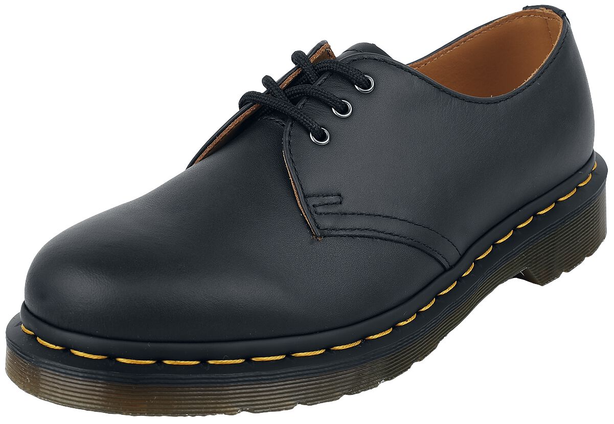 Dr. Martens - Rockabilly Schnürschuh - 1461 Black Nappa - EU37 bis EU46 - Größe EU40 - schwarz von Dr. Martens