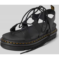 Dr. Martens Sandalette mit Schnürverschluss Modell 'NARTILLA' in Black, Größe 41 von Dr. Martens