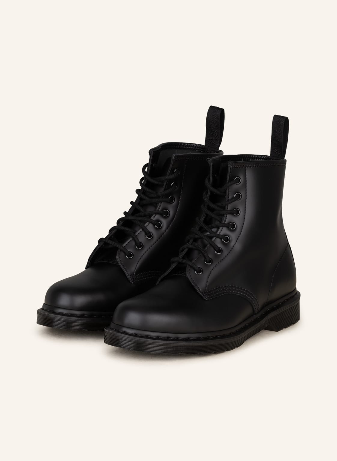 Dr. Martens Schnürboots 1460 Mono schwarz von Dr. Martens