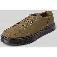 Dr. Martens Schnürschuhe mit Label-Badge Modell 'Brookline' in Oliv, Größe 43 von Dr. Martens
