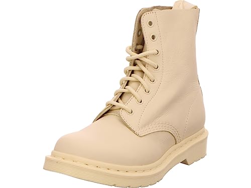 Dr. Martens Schnürstiefel Boots Damen Beige 1460 Pas, beige(toilecream), Gr. 38 von Dr. Martens