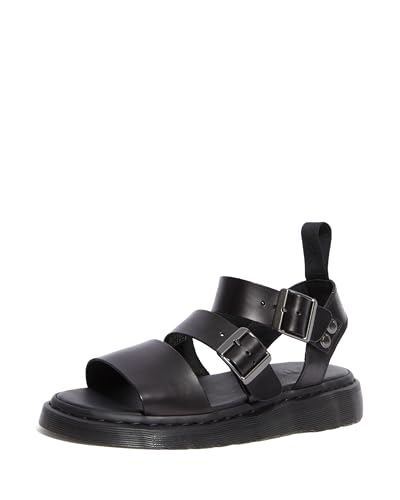 Dr. Martens Shore Reinvented Gryphon Unisex-Erwachsene Sandalen, Schwarz, 36 EU von Dr. Martens
