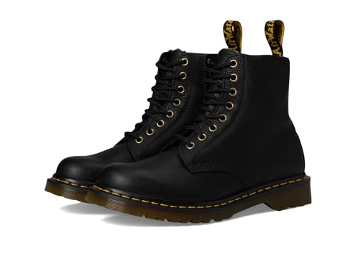 Dr. Martens Uni-Erwachsene 1460 Warmwair Grizzly Lederstiefel Combat, Schwarz, 14 von Dr. Martens