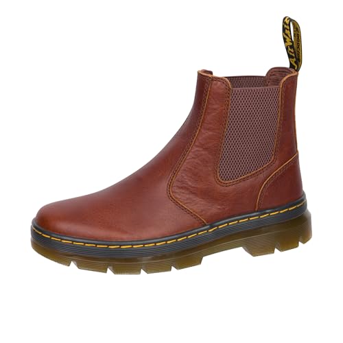 Dr. Martens Unisex-Erwachsene Embury Leather Chelsea Boot, Cashew Ambassador, 42 EU von Dr. Martens