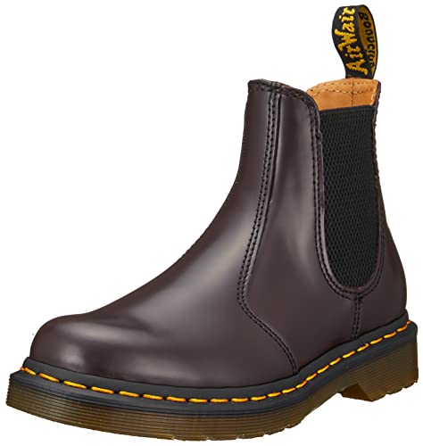 Dr. Martens Unisex 2976 YS Amphibians, Burgundy Smooth, 44 EU von Dr. Martens