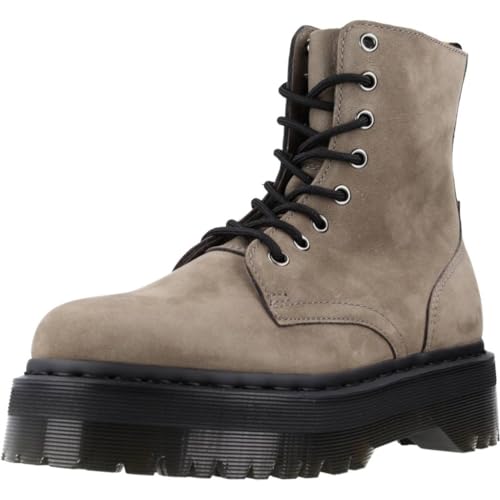 DR. MARTENS Unisex 8 Eye Boots, Nickel Grey Milled Nubuck Wp, 42 EU von Dr. Martens