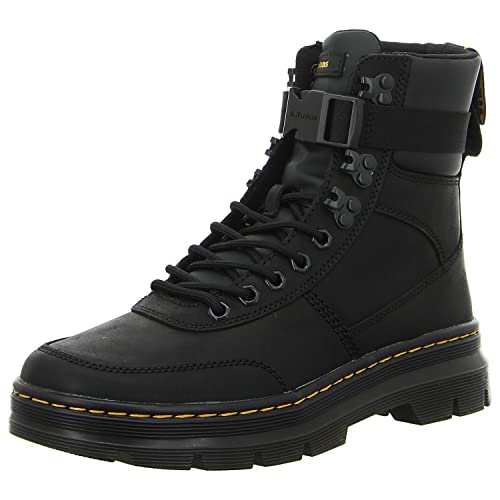 Dr. Martens Unisex Combs Amphibians, Black Wyoming & Black Pu Polyurethane, 42 EU von Dr. Martens