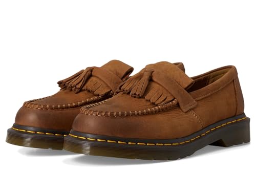 Dr. Martens Unisex-Erwachsene Adrian Ys Loafer, Desert Brown, 13 Women/12 Men von Dr. Martens