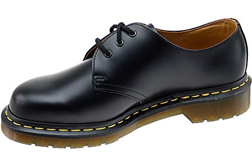 Dr. Martens Unisex Kinder 1461 59 10085001 Derby, Schwarz (Black)/gelbe Nähte, 36 EU von Dr. Martens