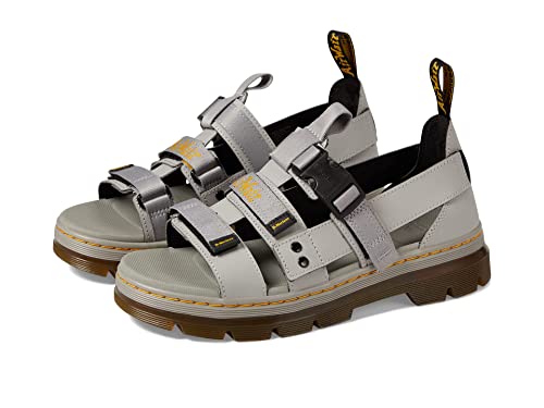 DR. MARTENS Unisex Pearson Sandals, Mid Grey Element & Mid Grey Webbing, 43 EU von Dr. Martens