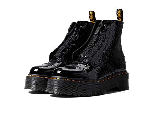 Dr. Martens Unisex Sinclair Leopard Emboss Boots, Schwarz, 41 EU von Dr. Martens