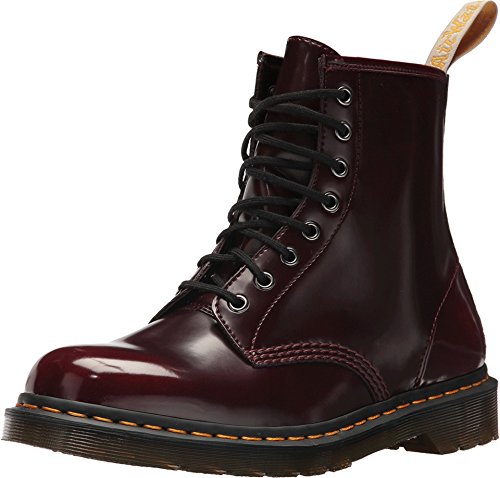 Dr. Martens Vegan 1460, klassische Damenstiefel, Rot (Cherry Red 600), 43 EU von Dr. Martens